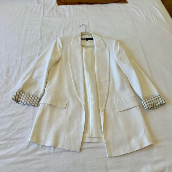 Zara Linen Blazer – Paris Collection (Never Worn) - Picture 5 of 5